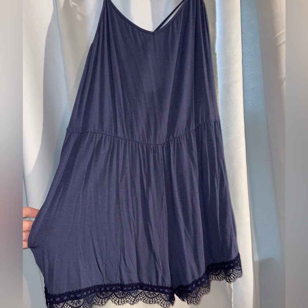 Aerie Blue Romper